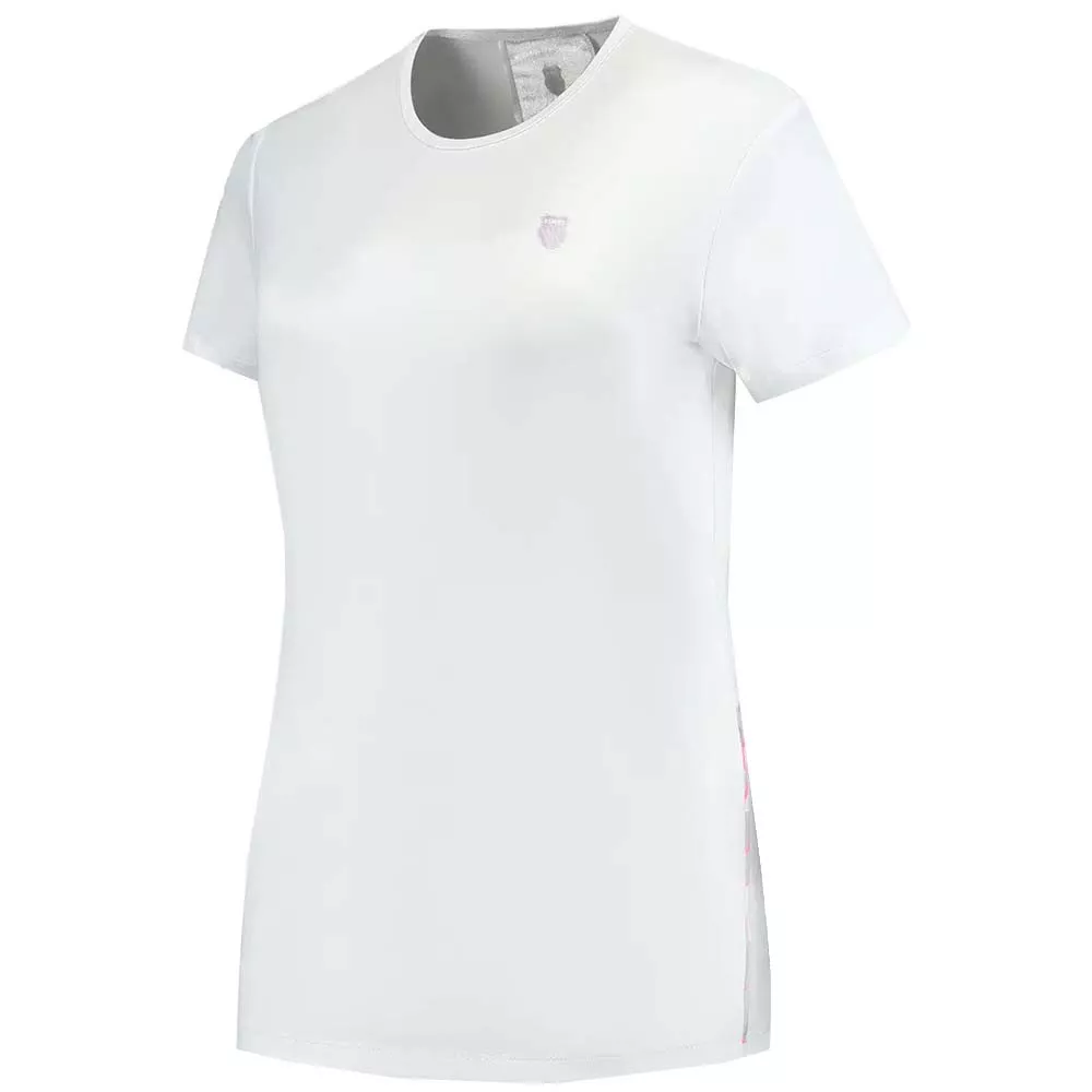 T-Shirt K-Swiss Hypercourt Advantage 4 Femme Blanc