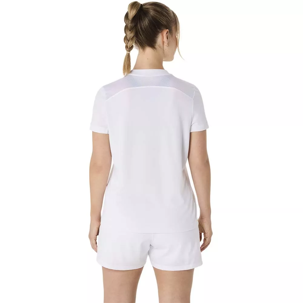 T-Shirt Asics Court SS Femme Blanc