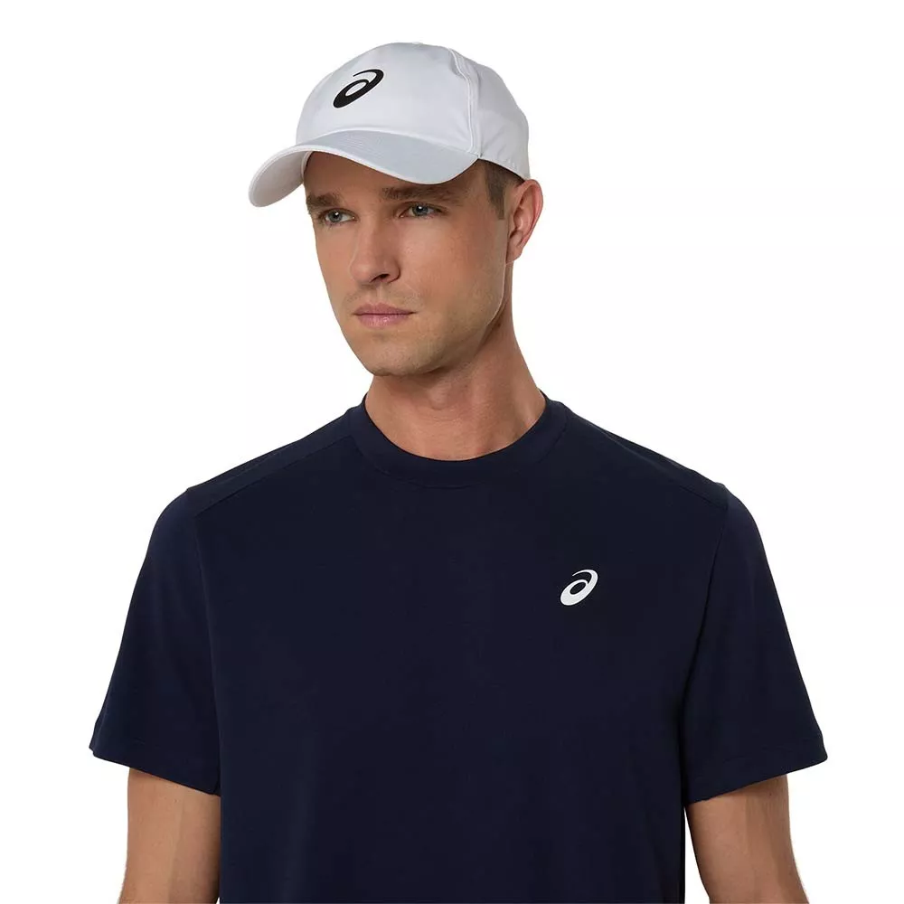 T-Shirt Asics Court SS Bleu marine