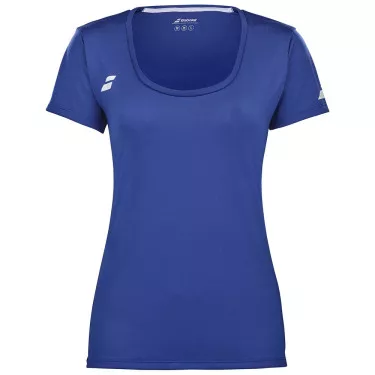 T-Shirt Babolat Play Cap Fille Bleu marine