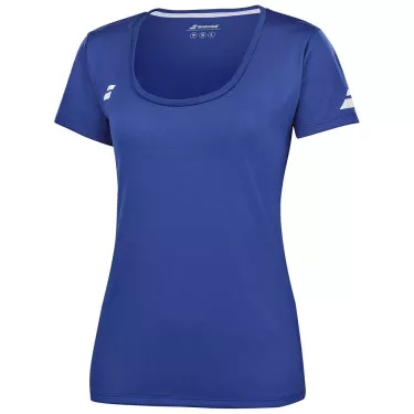 T-Shirt Babolat Play Cap Fille Bleu marine