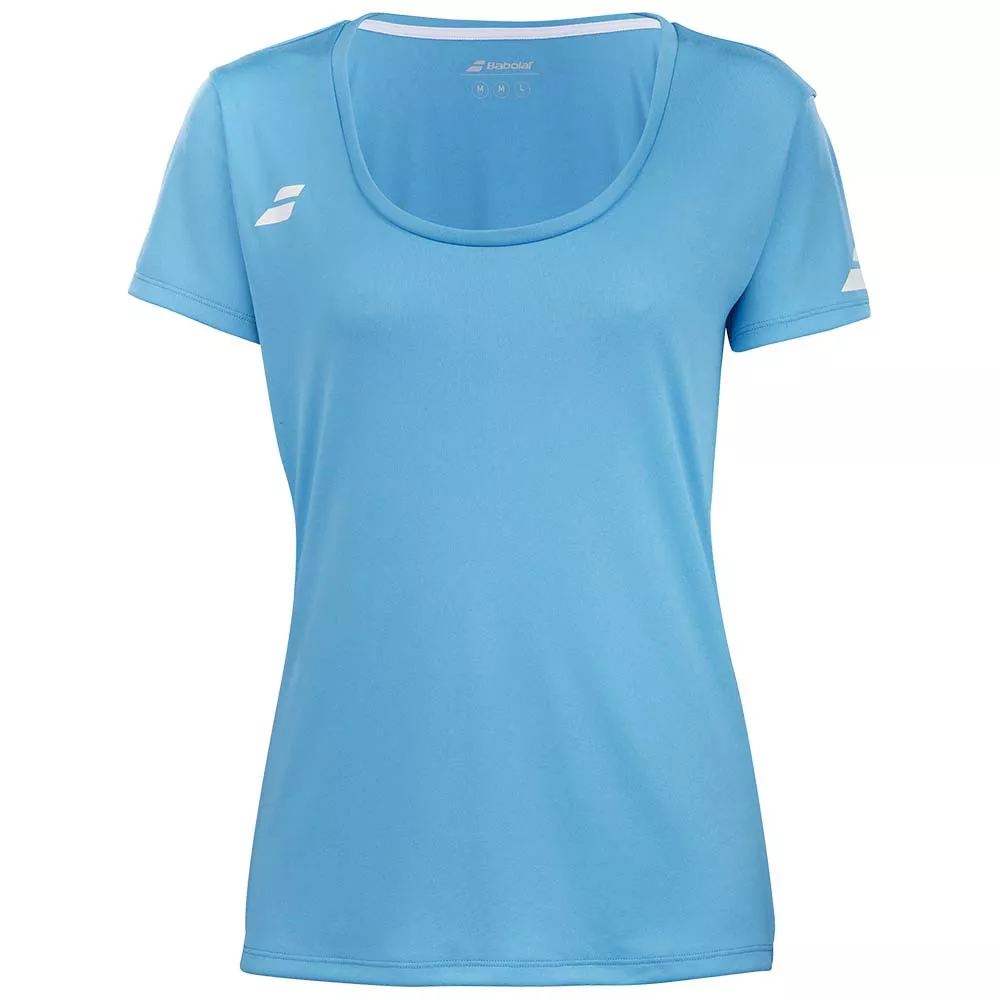 T-Shirt Babolat Play Cap Fille Bleu clair