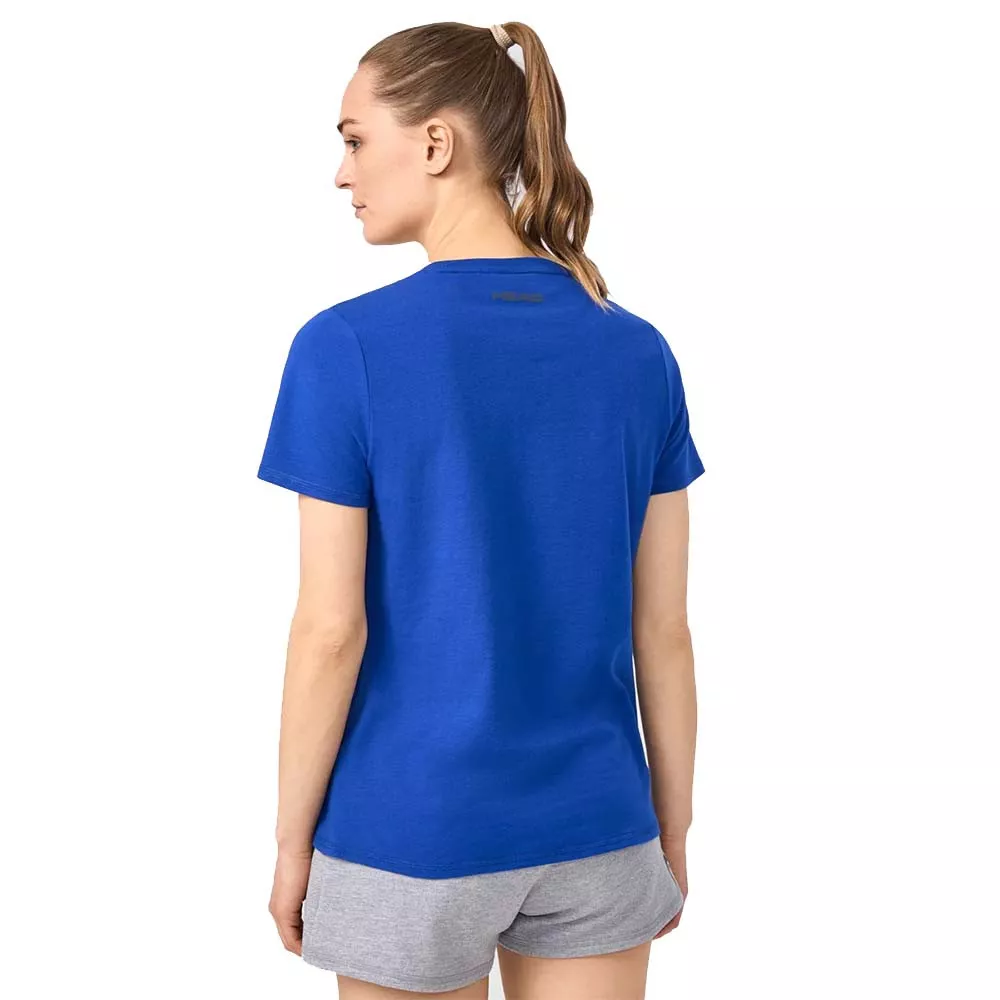 T-Shirt Head Club Original Femme Bleu
