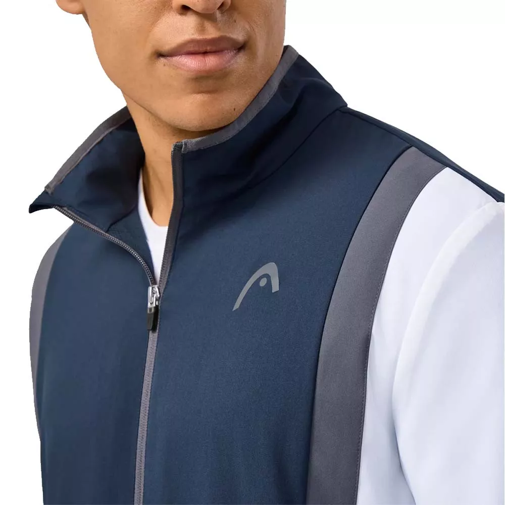 Veste zippée Head Club 25 Bleu marine / Blanc