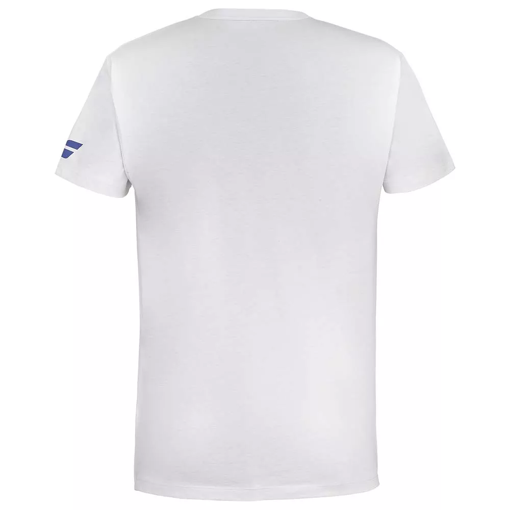 T-Shirt Babolat Exercise Garçon Blanc