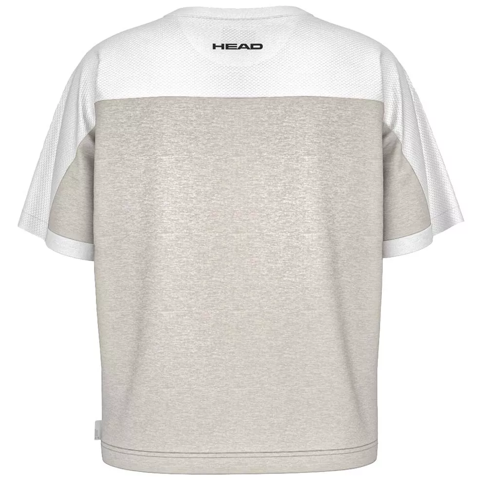 T-Shirt Head Play Tech Femme Gris