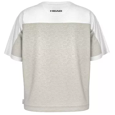 T-Shirt Head Play Tech Femme Gris
