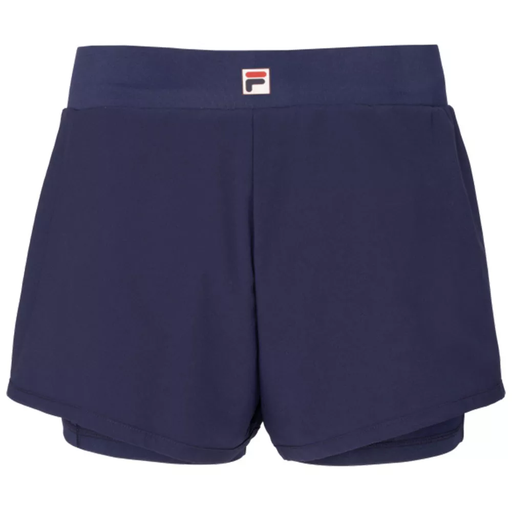 Short Fila Luna Femme Bleu marine