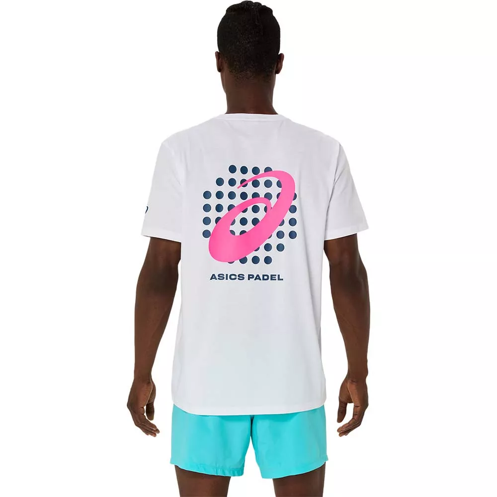 T-Shirt Asics Padel Court SS Blanc