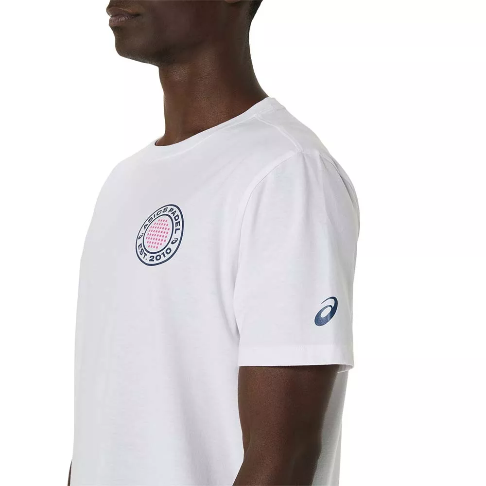 T-Shirt Asics Padel Court SS Blanc