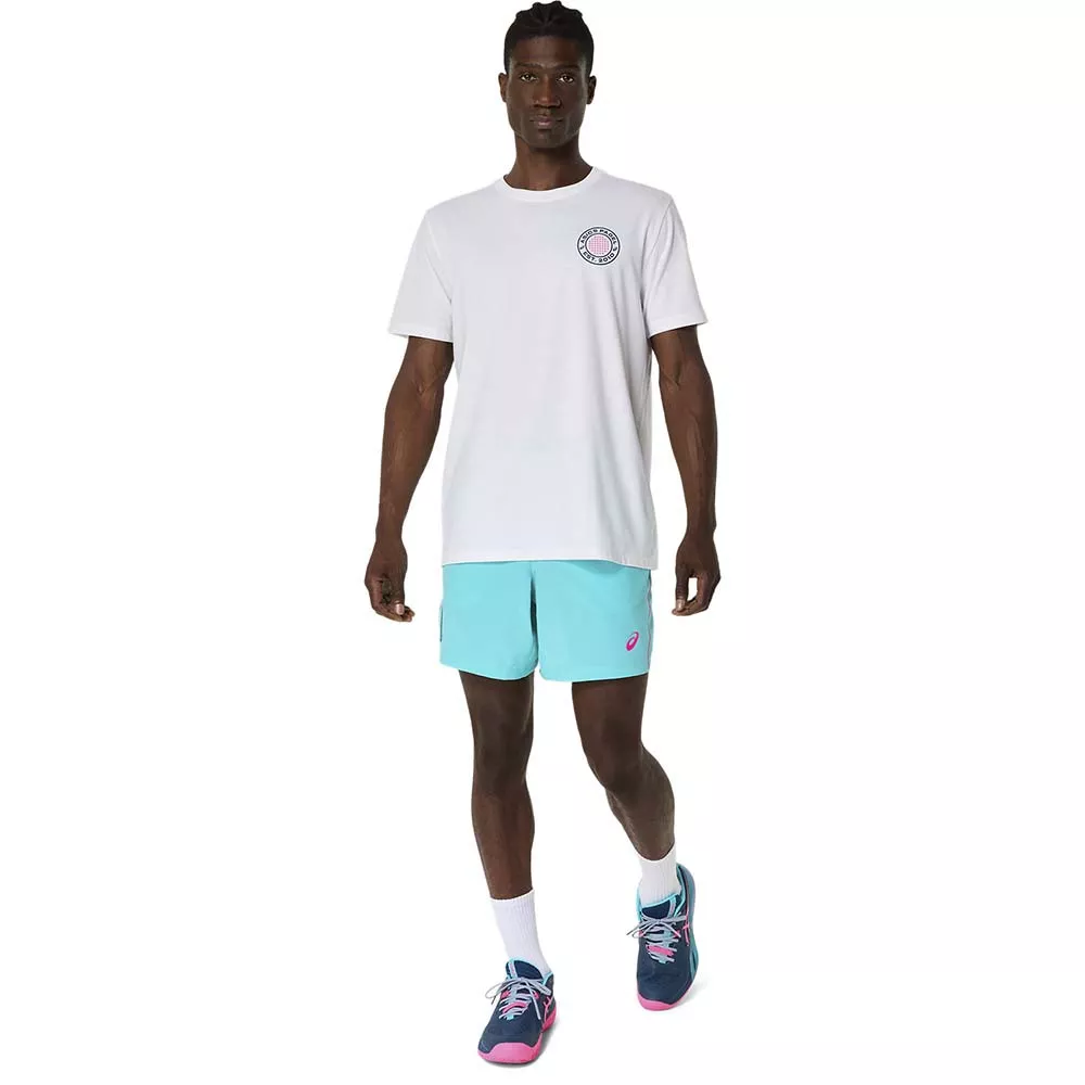 T-Shirt Asics Padel Court SS Blanc
