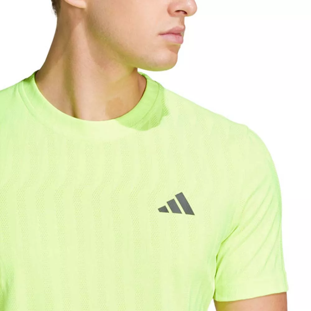 T-Shirt Adidas Pro FreeLift Vert fluo