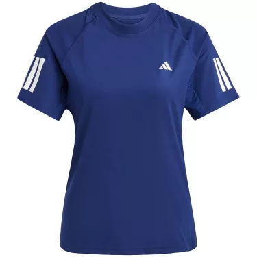 T-shirt Adidas 3 Bandes Femme Bleu marine