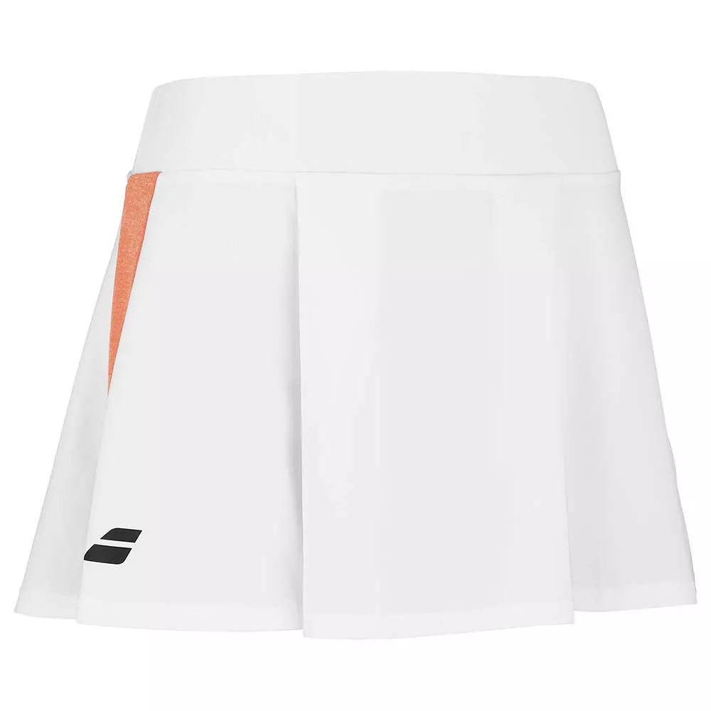 Jupe Babolat Play Blanc / Orange