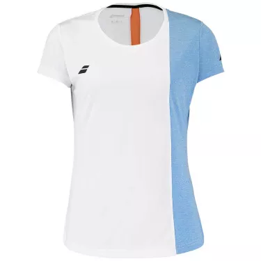 T-Shirt Babolat Play Cap Fille Bleu marine