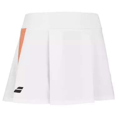 Jupe Babolat Play Girl Blanc / Orange