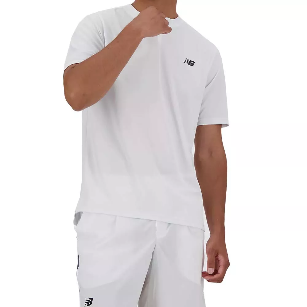 T-Shirt New Balance Tournament Blanc