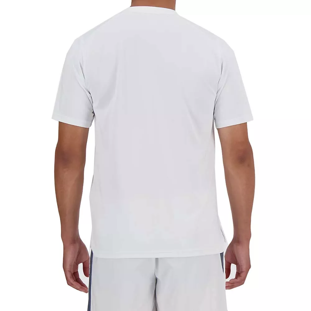 T-Shirt New Balance Tournament Blanc