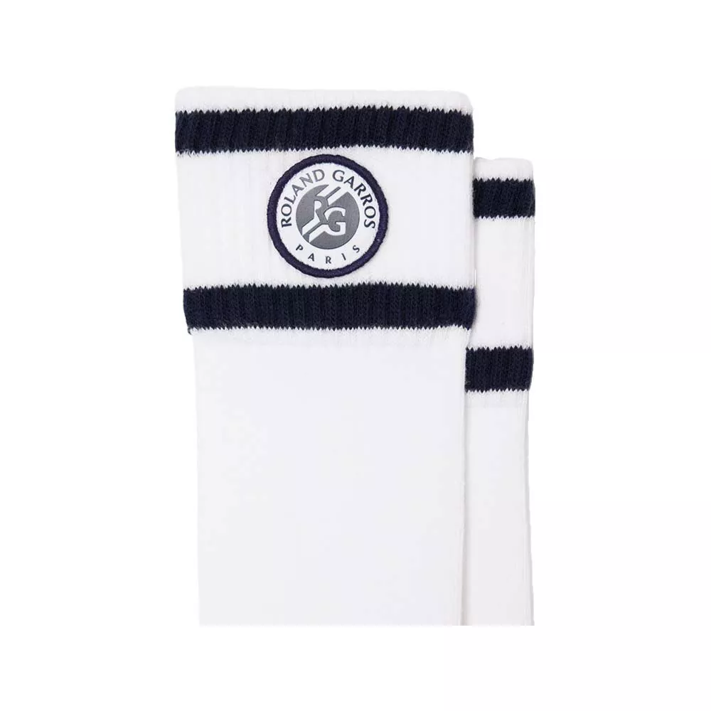 Chaussettes Lacoste Roland Garros Blanc / Bleu marine