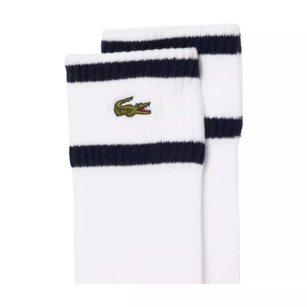 Chaussettes Lacoste Roland Garros Blanc / Bleu marine
