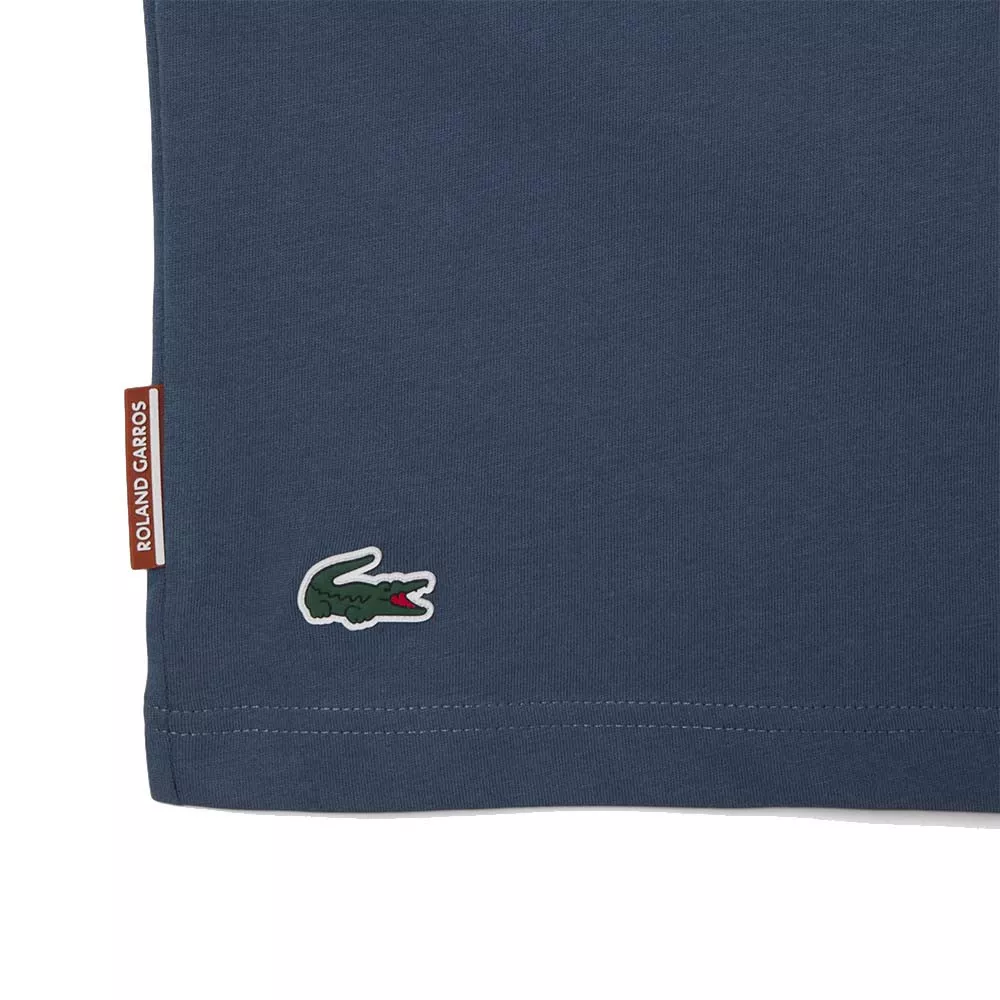 T-Shirt Lacoste Roland Garros Unisex Bleu Marine