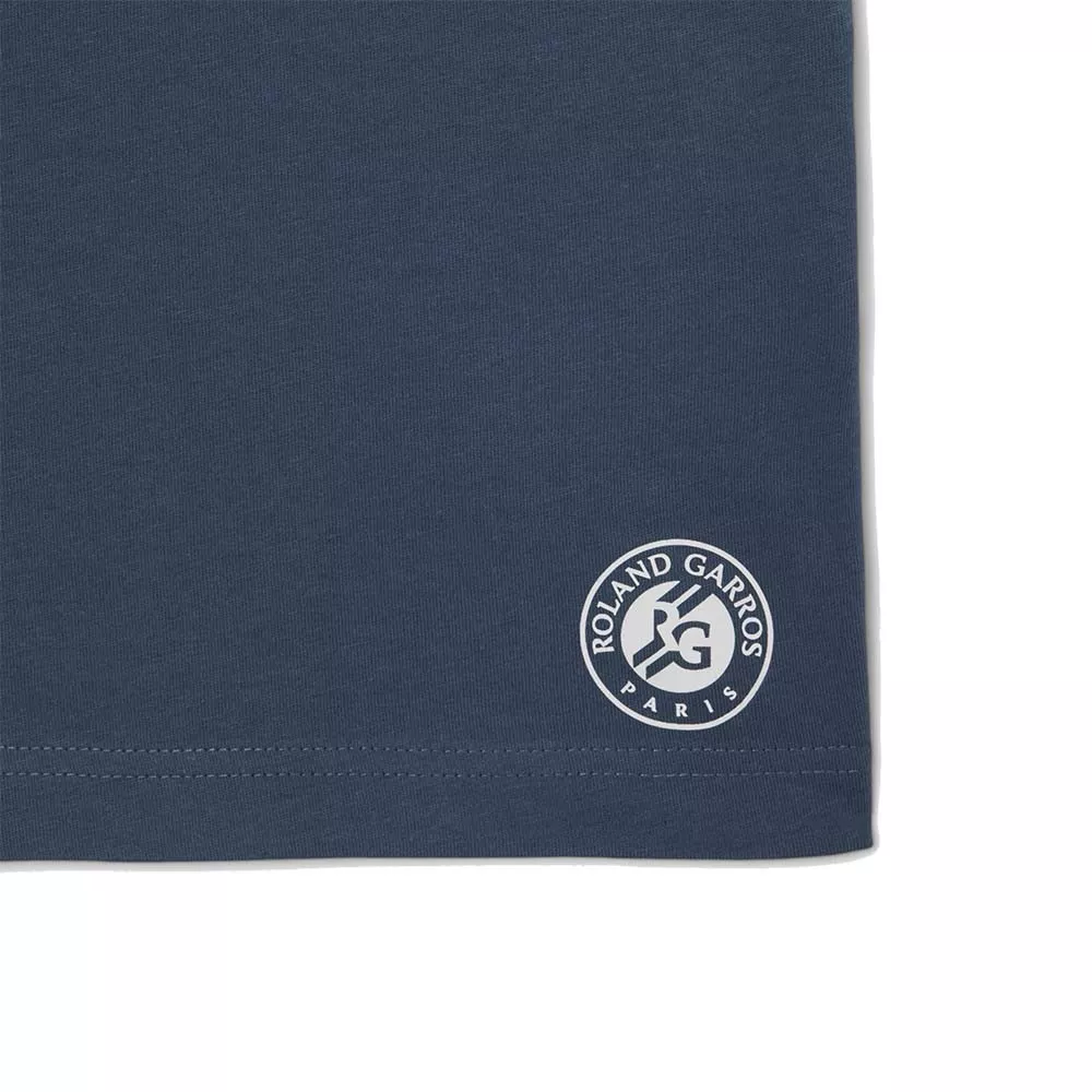 T-Shirt Lacoste Roland Garros Unisex Bleu Marine