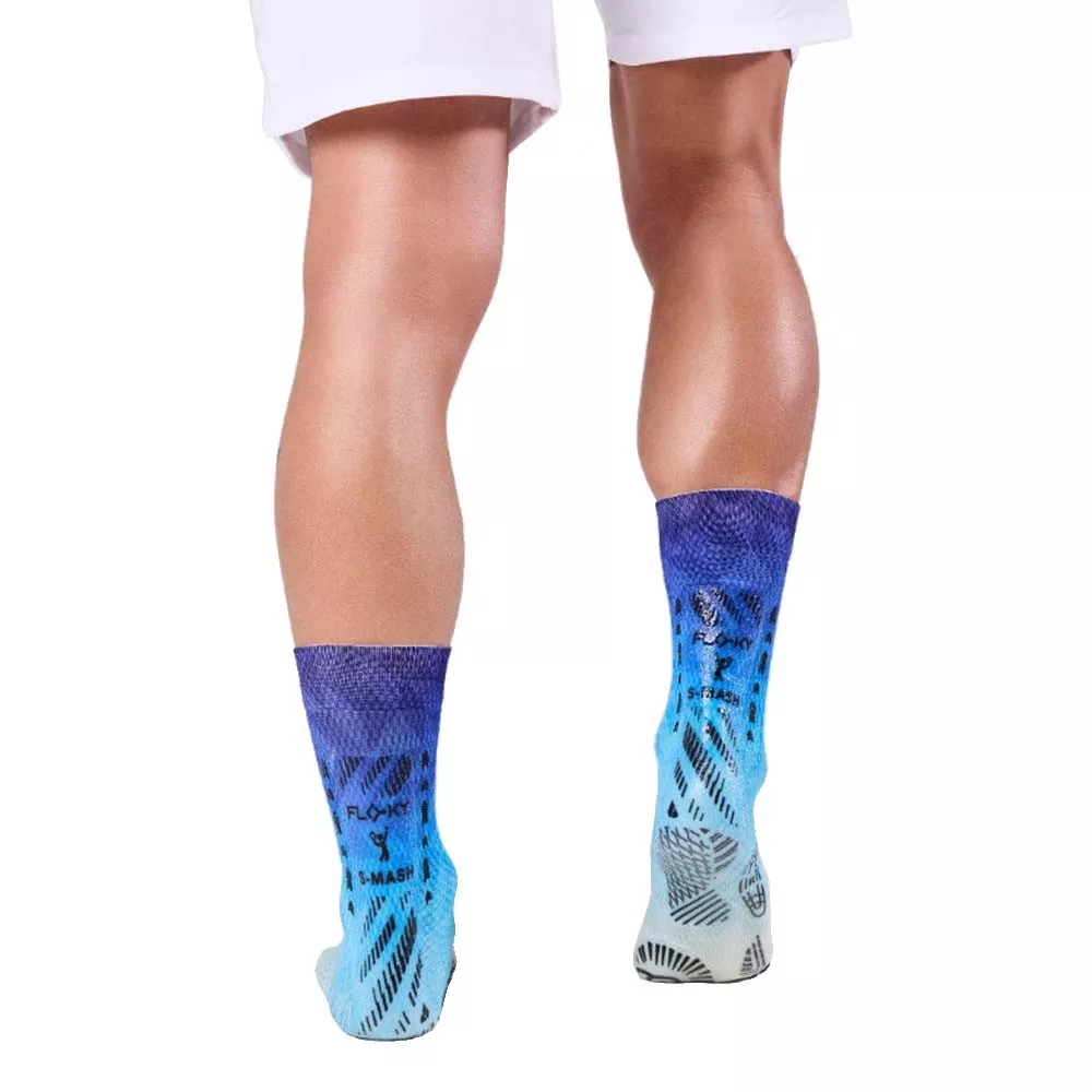 Chaussettes de compression Floky S-MASH 3D FANTASY Bali Bleu