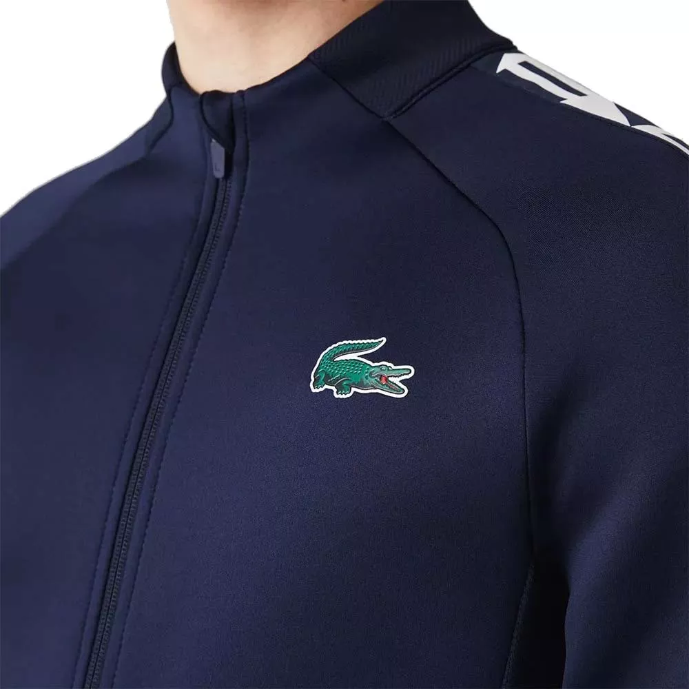 Veste zippée Lacoste Tennis Bleu marine