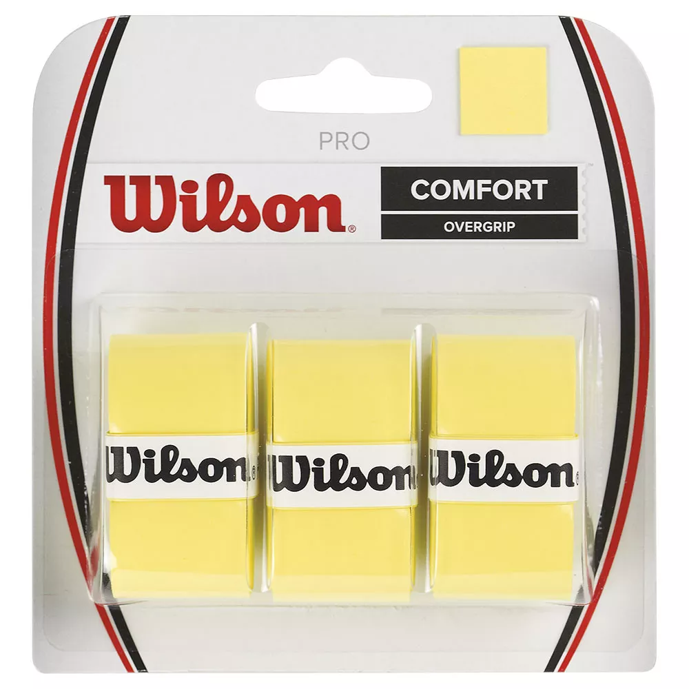 Surgrips Wilson Pro Overgrip Jaune x 3