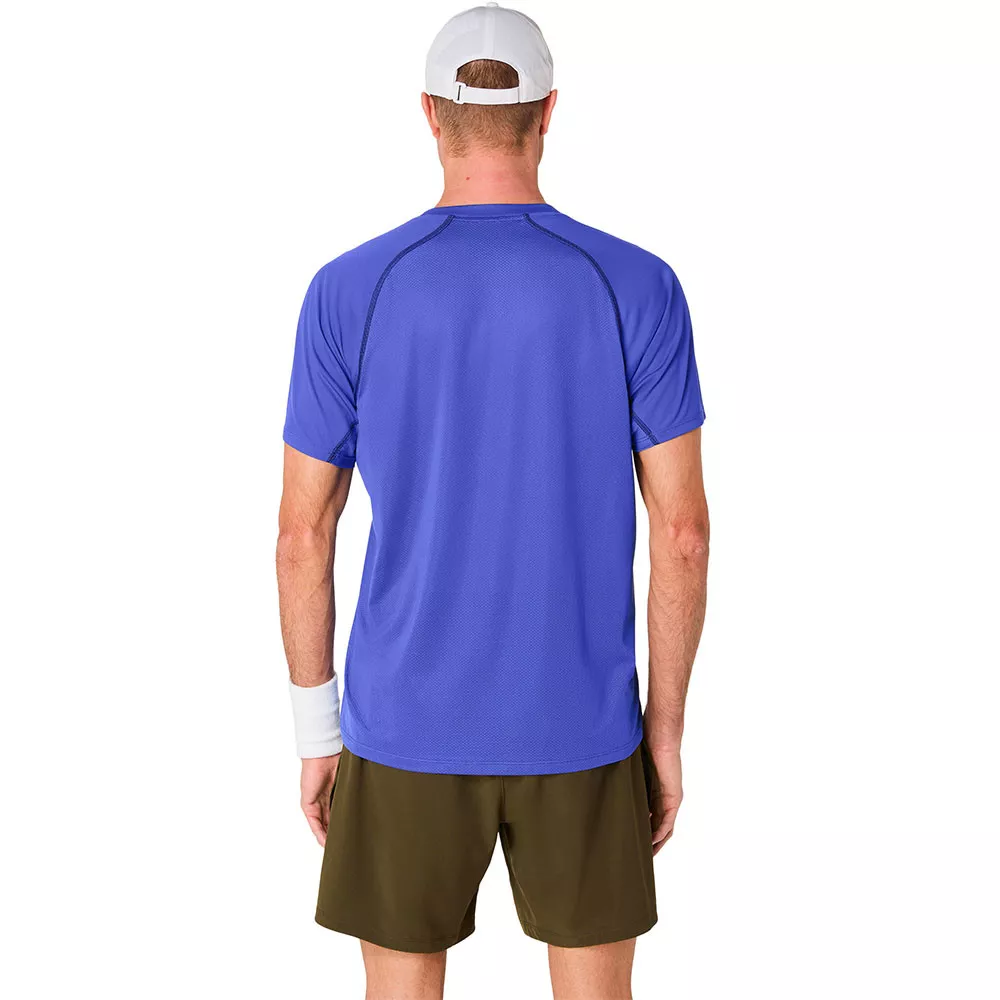 T-Shirt Asics Match Bleu