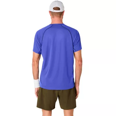 T-Shirt Asics Match Bleu