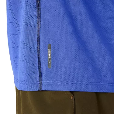 T-Shirt Asics Match Bleu