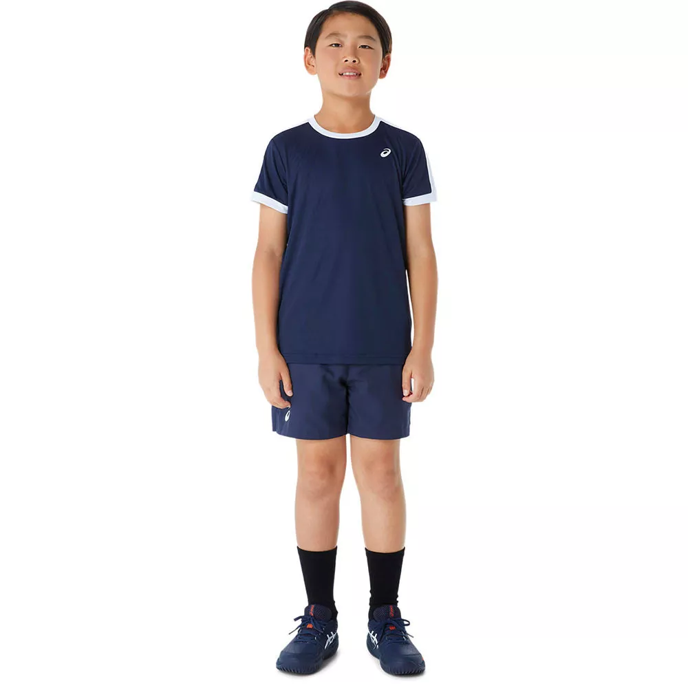 T-Shirt Asics Garçon Bleu Marine
