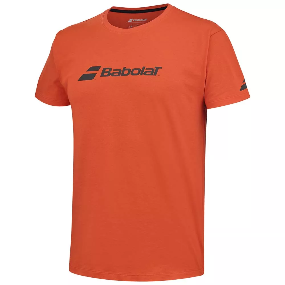 T-Shirt Babolat Exercise Garçon Rouge