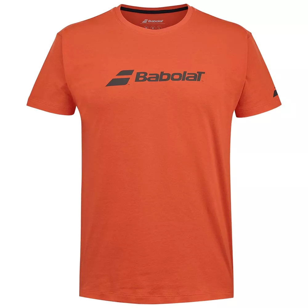 T-Shirt Babolat Exercise Garçon Rouge