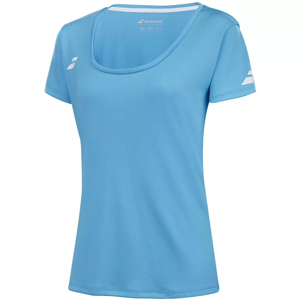 T-Shirt Babolat Play Cap Femme Bleu clair