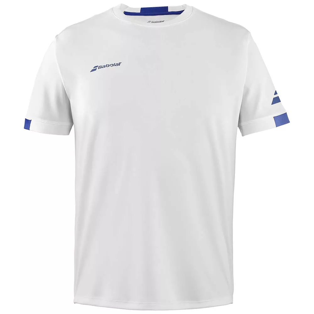 T-Shirt Babolat Play Crew Neck Blanc