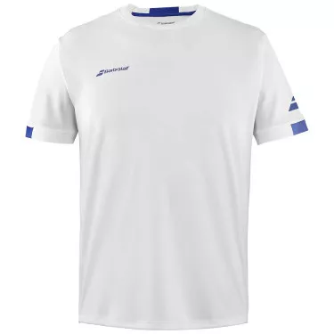 T-Shirt Babolat Play Crew Neck Blanc