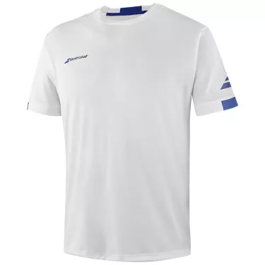 T-Shirt Babolat Play Crew Neck Blanc