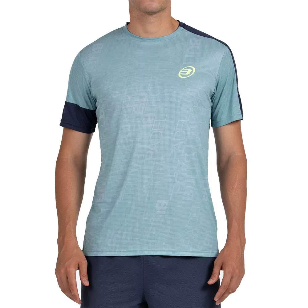 T-shirt Bullpadel Leido Bleu vert