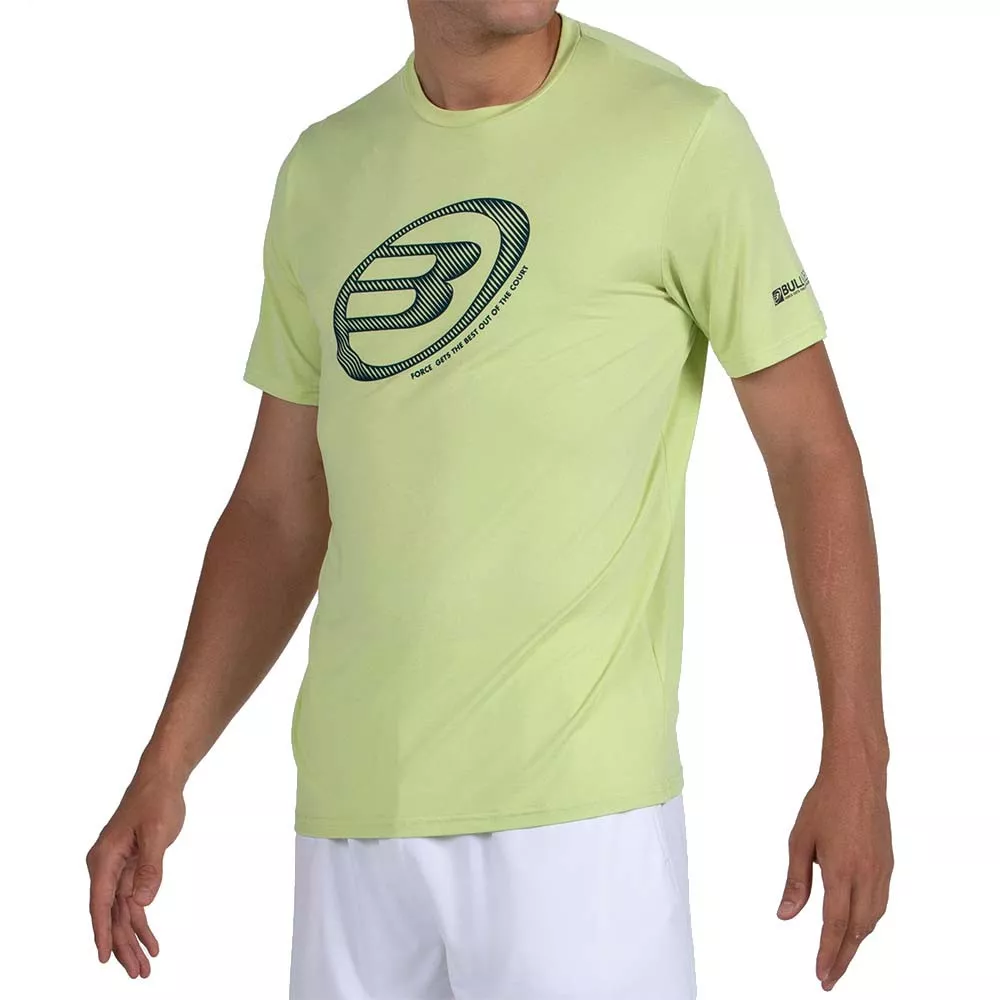 T-shirt Bullpadel Lande Jaune
