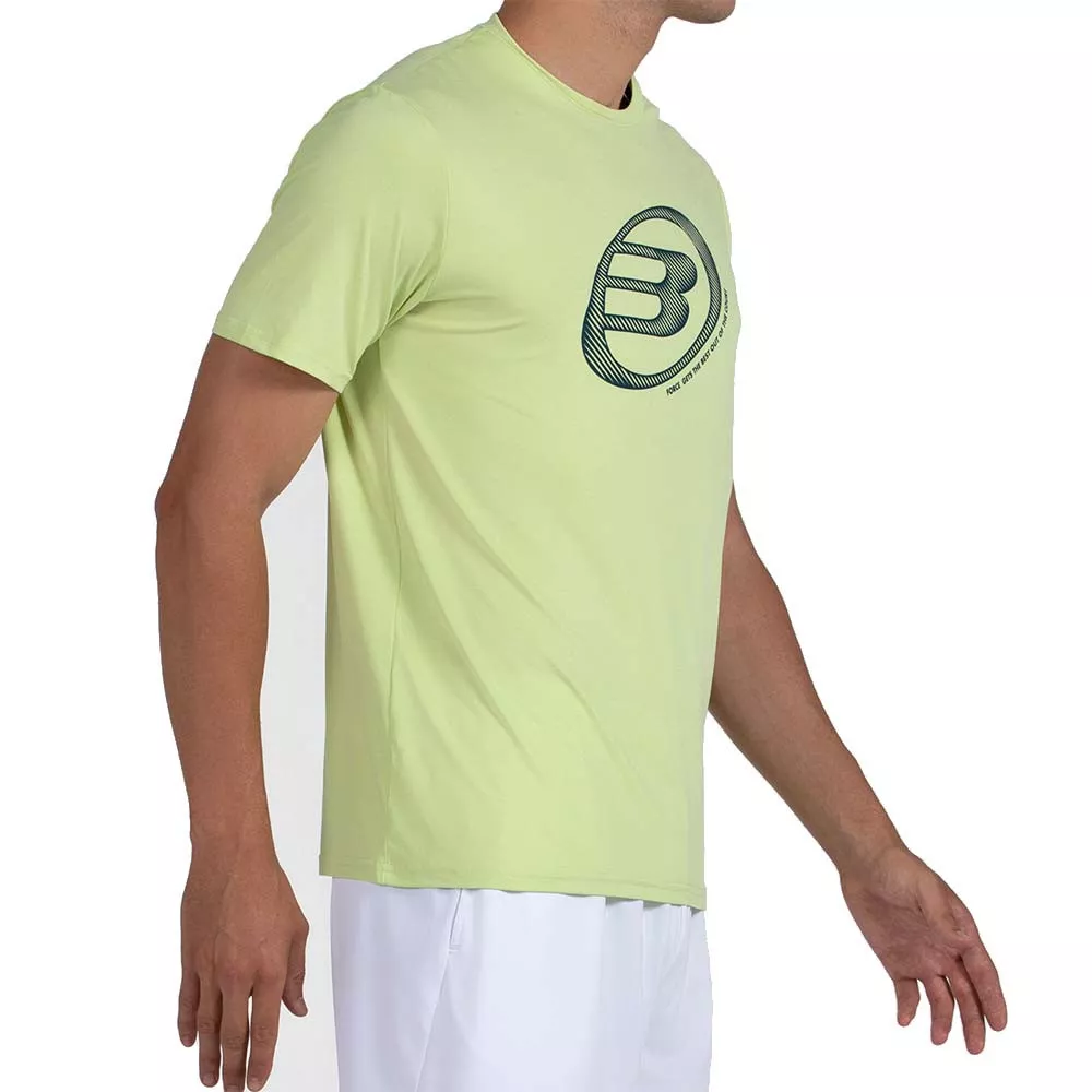 T-shirt Bullpadel Lande Jaune