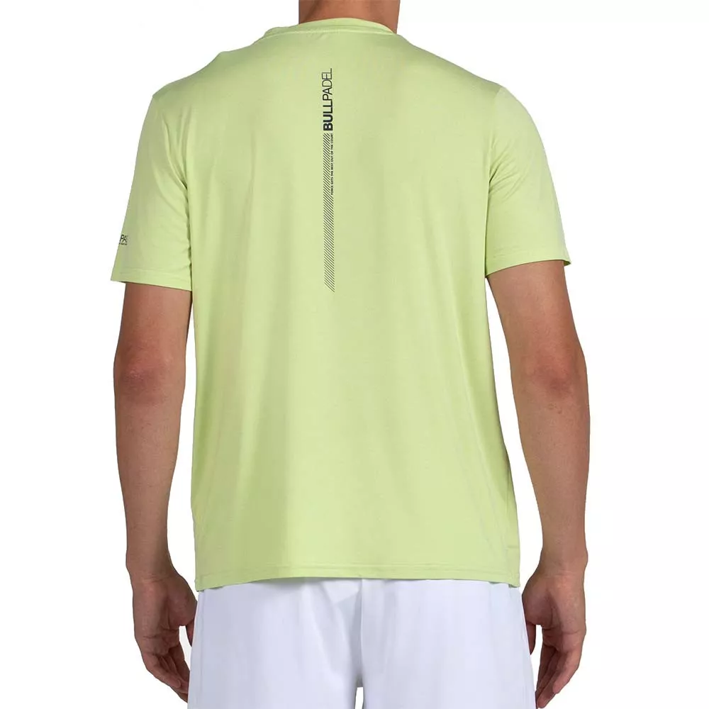 T-shirt Bullpadel Lande Jaune