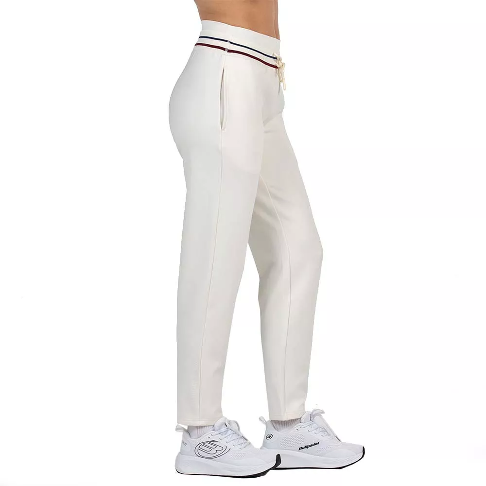 Pantalon Bullpadel Aranga Femme Blanc cassé