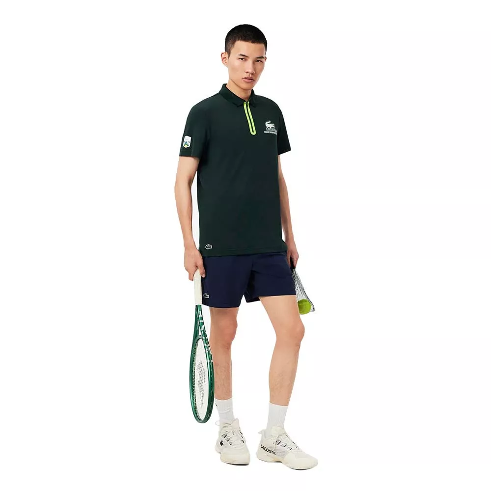 Polo Lacoste Ramasseur Rolex Paris Masters Vert