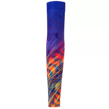 Manchon de compression Floky NO-STRAIN Rio Bleu / Orange