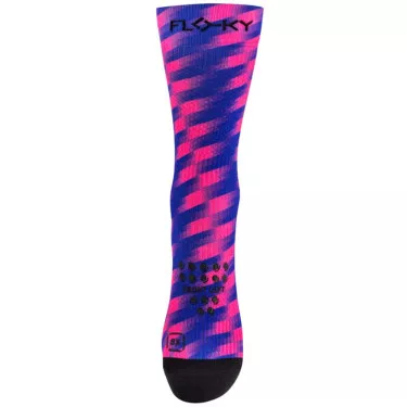 Chaussettes de compression Floky S-MASH 3D FANTASY Tokyo Bleu / Rose