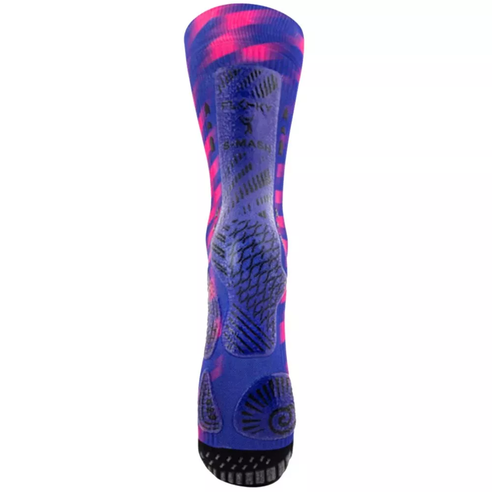 Chaussettes de compression Floky S-MASH 3D FANTASY Tokyo Bleu / Rose