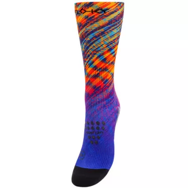 Chaussettes de compression Floky S-MASH 3D FANTASY Rio Bleu / Orange