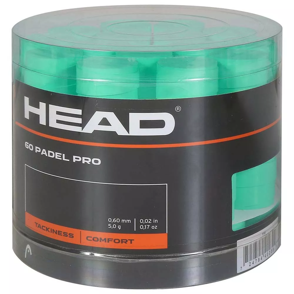 Boîte Surgrips Head Padel Pro Vert x 60